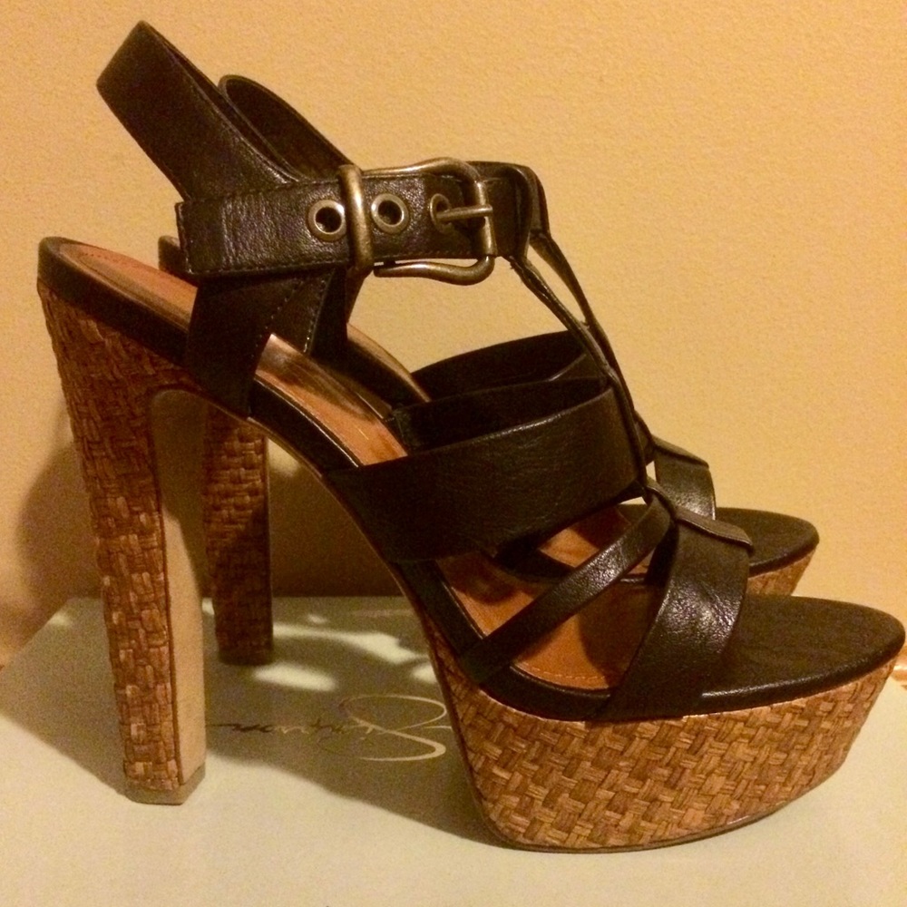 Jessica Simpson Platform Pumps.